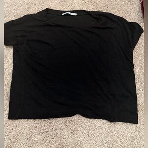 Zara cropped tee